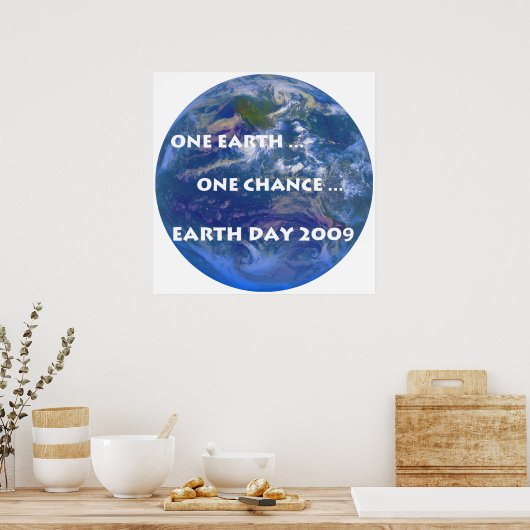 地球の日2009 ポスター (キッチン)