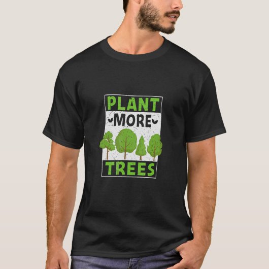 地球の日2022植物より多くの木1 Tシャツ (正面)