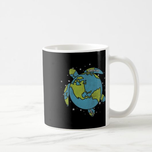 地球の日2025復元リサイクルウミガメ救ザ コーヒーマグカップ (右)