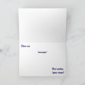 地球の日2025我々の力Our Planet Crest カード (内部)