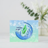 地球の日2025我々の力Our Planet Crest ポストカード (スタンド正面)