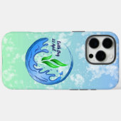 地球の日2025我々の力Our Planet Crest Case-Mate iPhoneケース (裏面 (横))