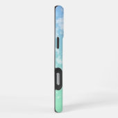 地球の日2025我々の力Our Planet Crest iPhoneケース (右側面)