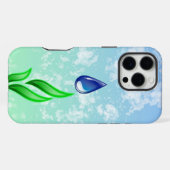 地球の日2025我々の力Our Planet Crest iPhoneケース (裏面横)