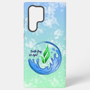 地球の日2025我々の力Our Planet Crest Samsung Galaxy S22 Ultraケース