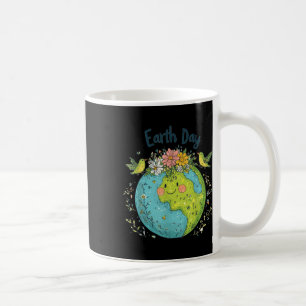 地球の日2025行くプラネティts地球の日かわいいE コーヒーマグカップ