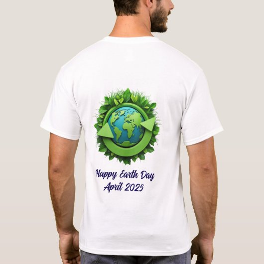 地球の日2025 Tシャツ (裏面)