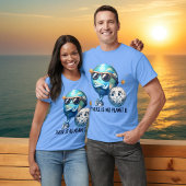 地球の日4月22日リサイクル救環境 Tシャツ