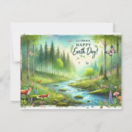 地球の日4月22日 ポストカード