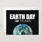 地球の日40年 ポストカード (正面/裏面)