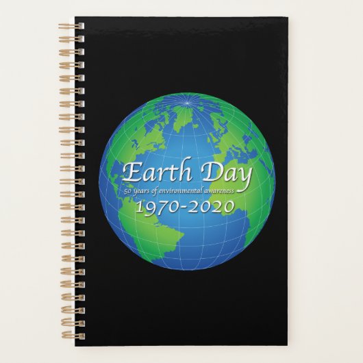 地球の日50周年2020 プランナー手帳 (正面)