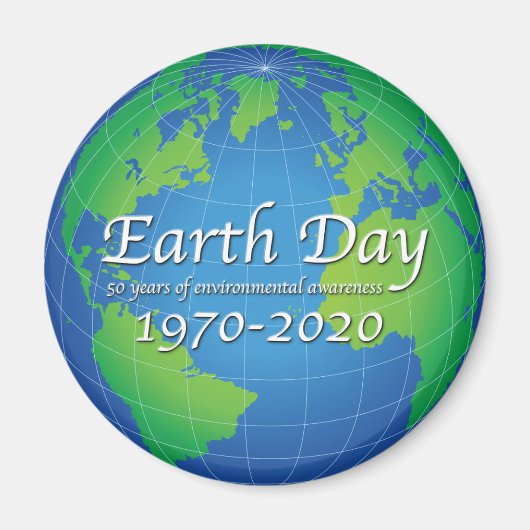 地球の日50周年2020 マグネット (正面)