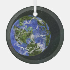 地球の日 ガラスオーナメント