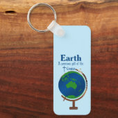 地球の日 キーホルダー (正面)