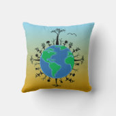 地球の日 クッション (裏面)