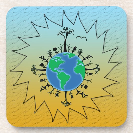 地球の日 コースター (正面)