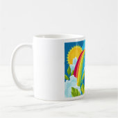 地球の日 コーヒーマグカップ (左)