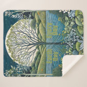 地球の日 シェルパブランケット (正面(横))