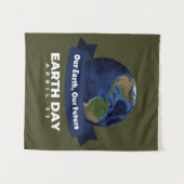 地球の日 タペストリー (正面(横))