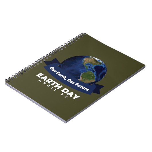 地球の日 ノートブック (左側)