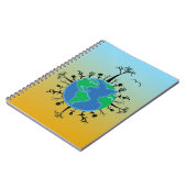地球の日 ノートブック (左側)