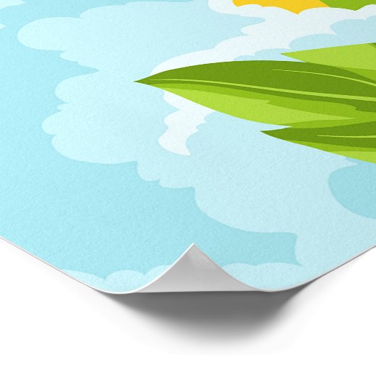 地球の日 ポスター (角)