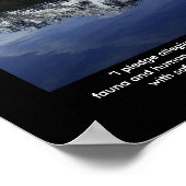 地球の日 ポスター (角)