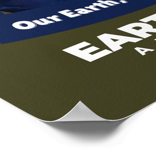 地球の日 ポスター (角)