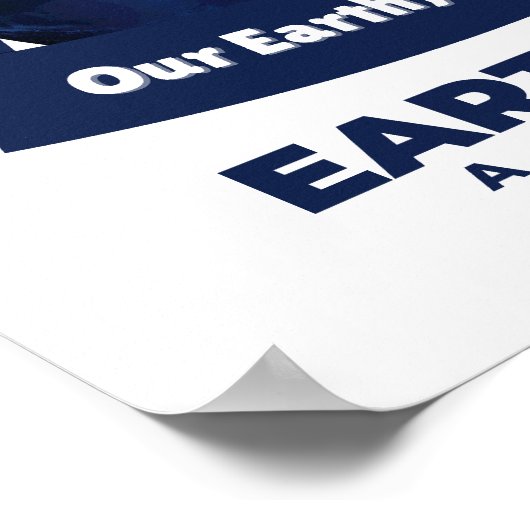 地球の日 ポスター (角)