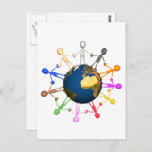 地球の日 ポストカード (正面/裏面)