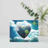 地球の日 ポストカード (スタンド正面)