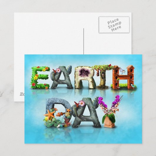 地球の日 ポストカード (正面/裏面)