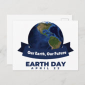 地球の日 ポストカード (正面/裏面)