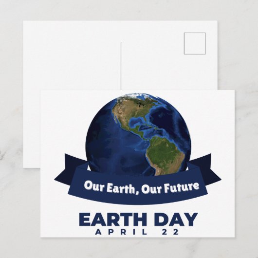 地球の日 ポストカード (正面/裏面)