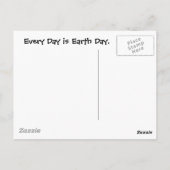 地球の日 ポストカード (裏面)