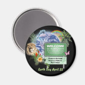 地球の日 マグネット (正面/裏面)