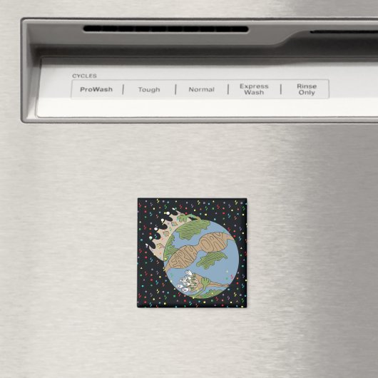 地球の日 マグネット (インサイチュ (食洗機))