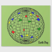 地球の日 ラッピングペーパー (フラット)