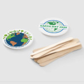 地球の日。君は世界を変える力がある ハンドファン (組立なし)