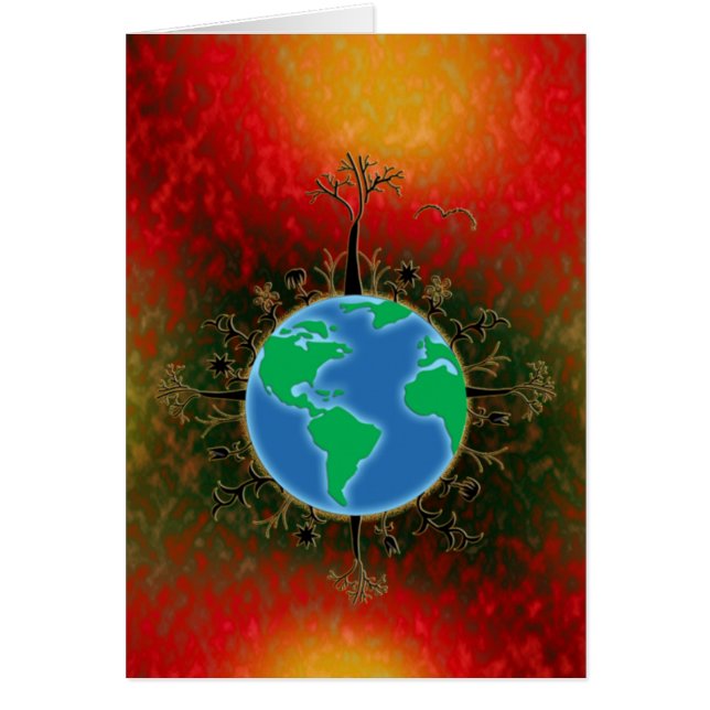 地球の日～夕日 (正面)