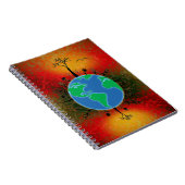 地球の日～夕日 ノートブック (右側)