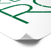 地球の日:岩のリサイクル!ポスター ポスター (角)