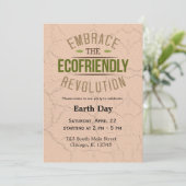 地球の日 招待状 (スタンド正面)