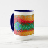 地球の日～日の出 マグカップ (正面左)