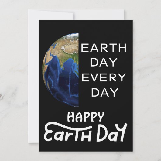 地球の日、毎日、環境にやさしいことをしよう、私救たちの惑星 (正面)
