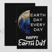 地球の日、毎日、環境にやさしいことをしよう、私救たちの惑星 (正面/裏面)