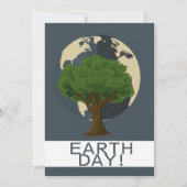 地球の日、毎日、環境にやさしいことをしよう、私救たちの惑星 シーズンカード (正面)
