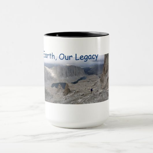 地球の日、私たちの地球、私たちのレガシー・コーヒー マグカップ (中央)