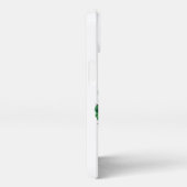 地球の日 – 緑と青の地球と木 iPhoneケース (右側面)