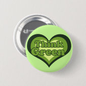 地球の日 缶バッジ (正面&裏面)